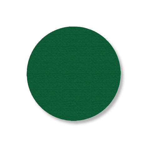 3.5 Inch Green Dot Safety Floor Tape - Pack of 100