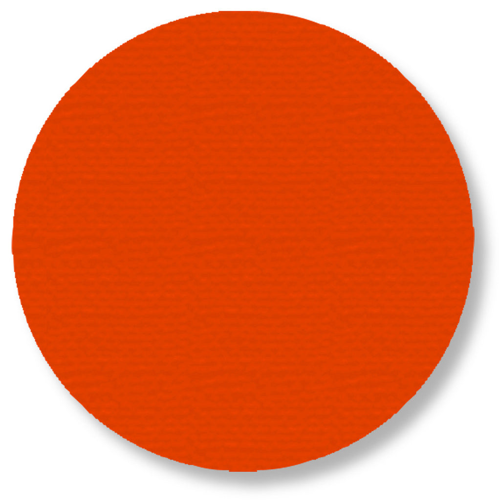 Mighty Line Orange 5.7 Inch Dot Safety Floor Tape