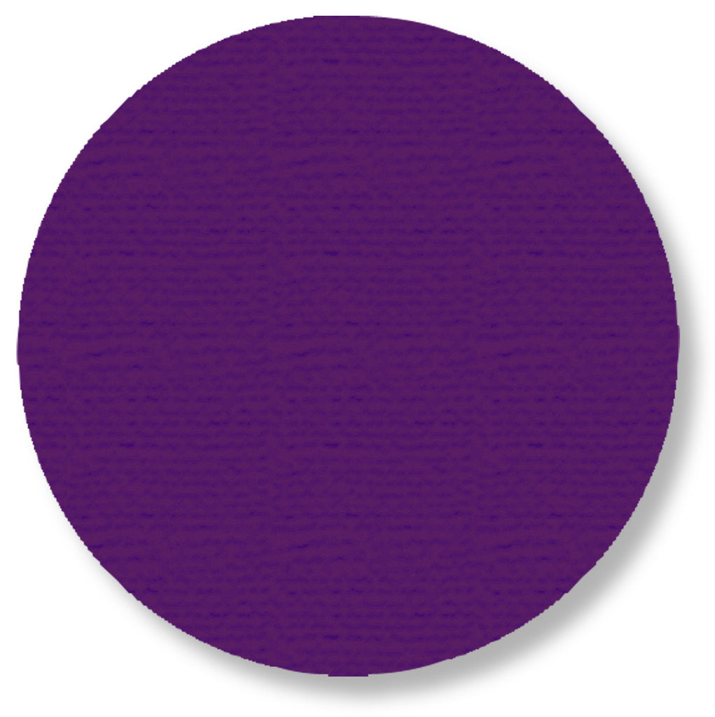 Mighty Line Purple Floor Tape Dots, 5.7"