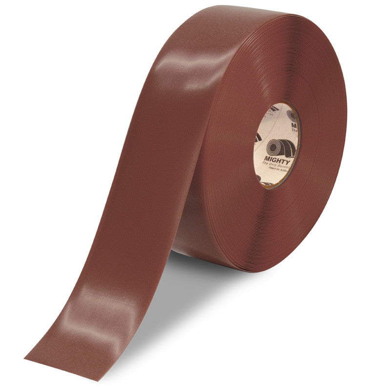 3 Inch Brown Custom Printed Floor Tape