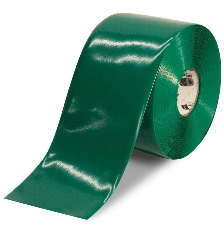 Mighty Line Green Custom Printed Floor Tape