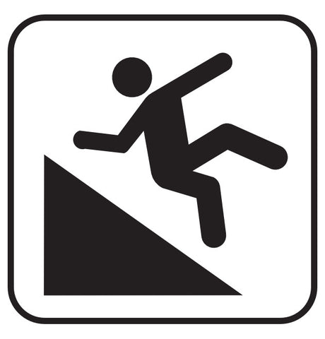 Steep Embankment Ahead