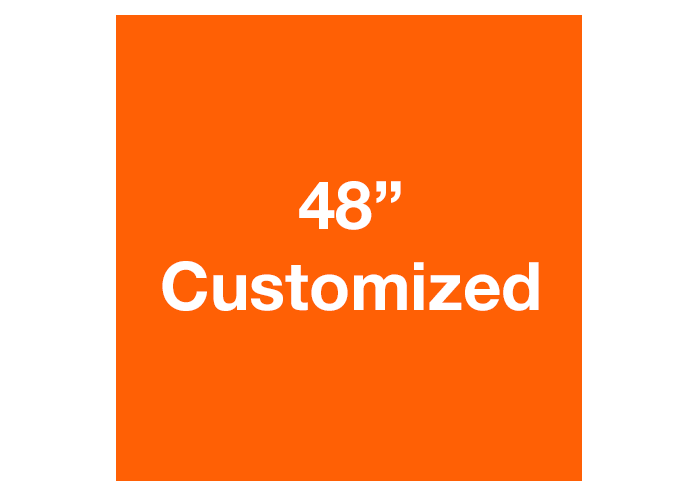 48" Square Custom Industrial Floor Tape Marking